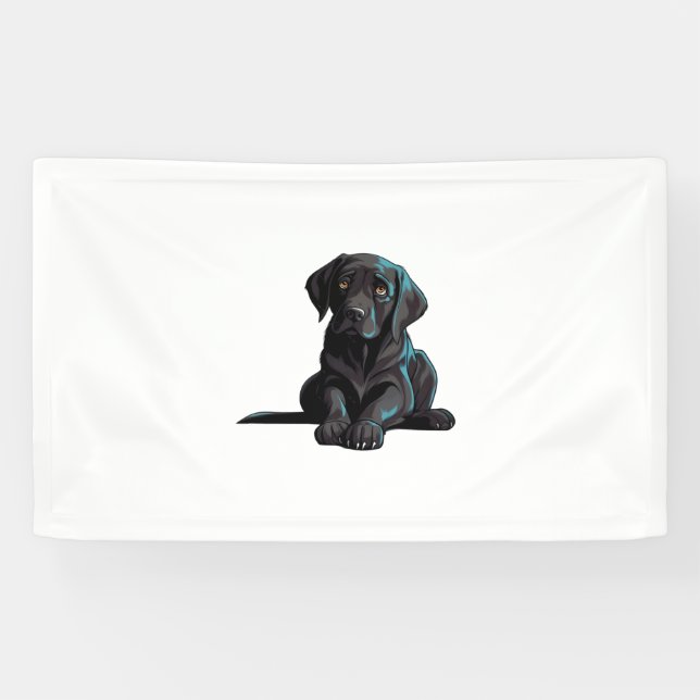 Banderoles Labrador Puppy (Horizontal)