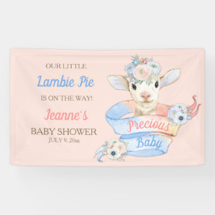 Banderoles Lambe rose bleu Sexe Neutre Révélation