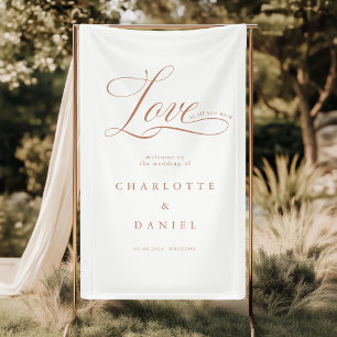 Banderoles L'amour est tout ce dont vous avez besoin ! Élégan