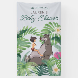 Banderoles Le Baby shower du livre de la Jungle