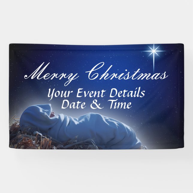 Banderoles Le cadeau de Noël  (Horizontal)