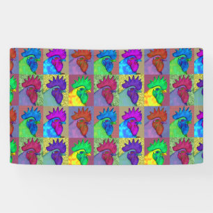 Banderoles Le gibier de Roosters !