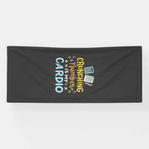 Banderoles Le Numéro D'Arrêt Comptable Est Mon Cardio