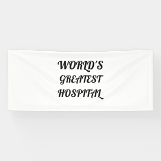 BANDEROLES LE PLUS GRAND HÔPITAL
