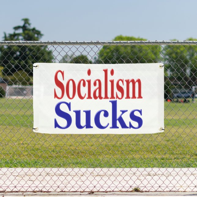 Banderoles Le socialisme a du mal (Insitu)