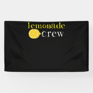 Banderoles Lemonade Crew Cute Lemonade Stand Workers