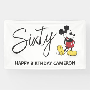 Banderoles Les 60 ans de Mickey Mouse