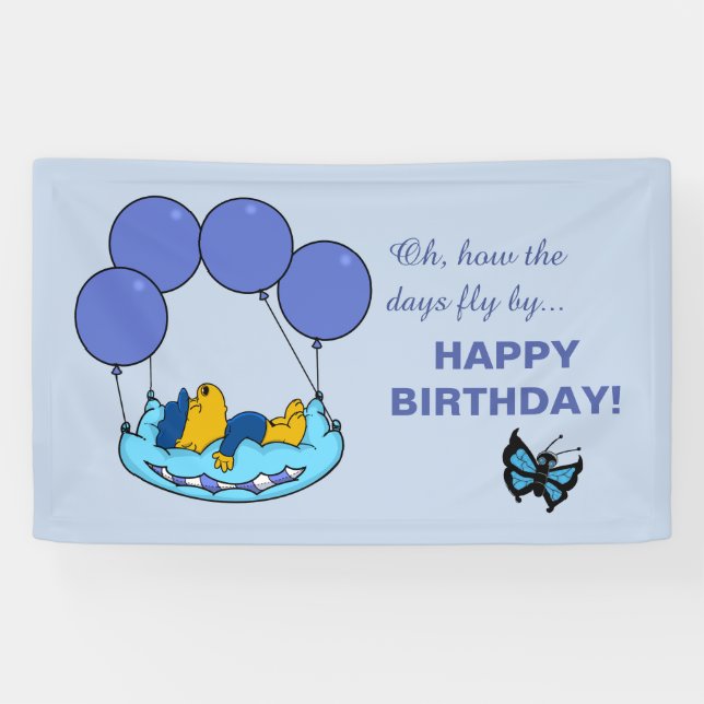 Banderoles Les ballons Coussins de Ferald (Horizontal)