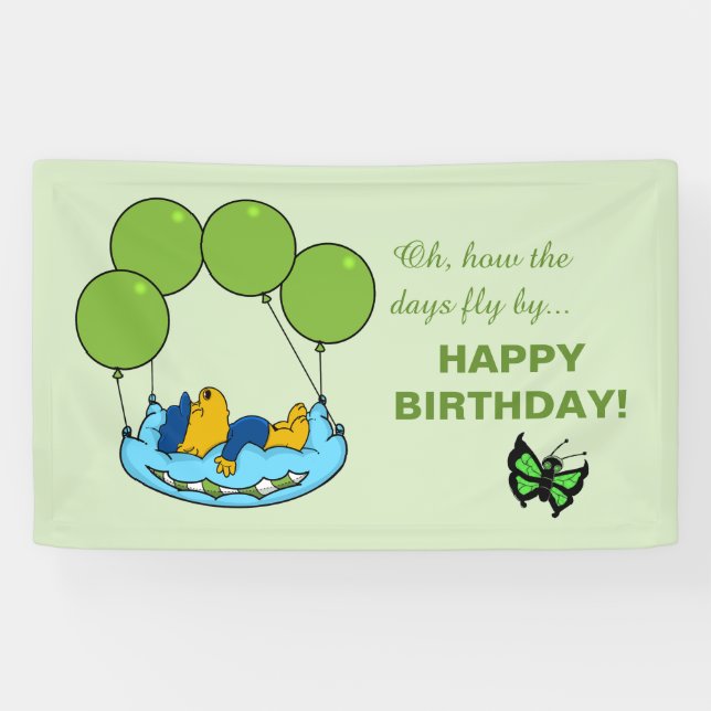 Banderoles Les ballons Coussins de Ferald (Horizontal)