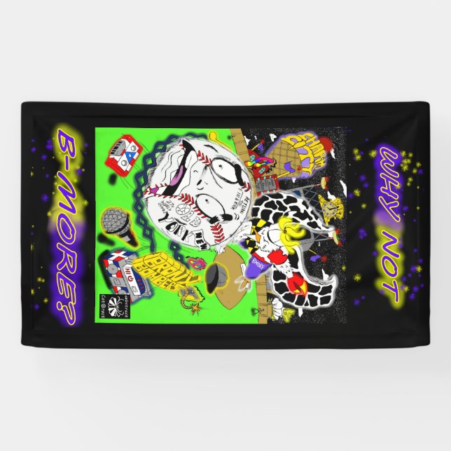 Banderoles Les Boisterous Baltimoréens (Horizontal)