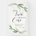 Les Deux Deviendront Un Mariage Floral De Verdure