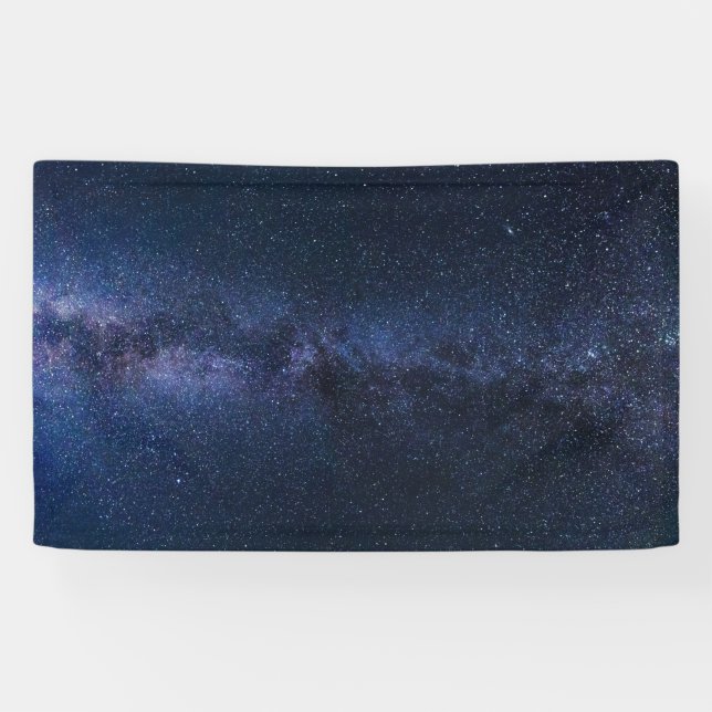 Banderoles Les étoiles dans la voie lactée (Horizontal)