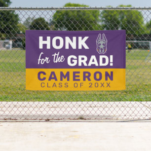 Banderoles Les grands Danois de l'UAlbany   Honk pour la bann