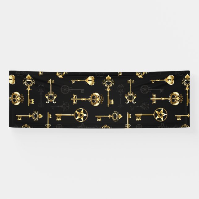 Banderoles Les Patters de Seamless avec Golden Keys (Horizontal)