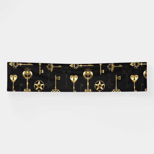 Banderoles Les Patters de Seamless avec Golden Keys (Horizontal)