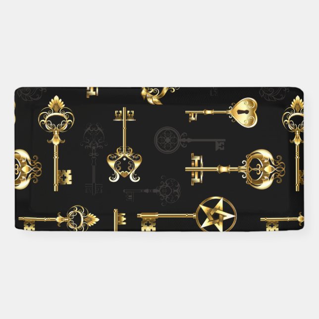 Banderoles Les Patters de Seamless avec Golden Keys (Horizontal)