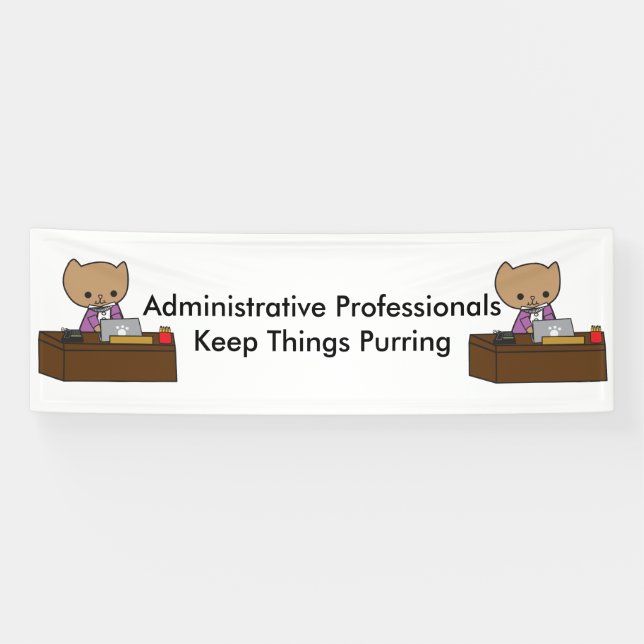 Banderoles Les Professionnels De L'Administration Gardent Les (Horizontal)