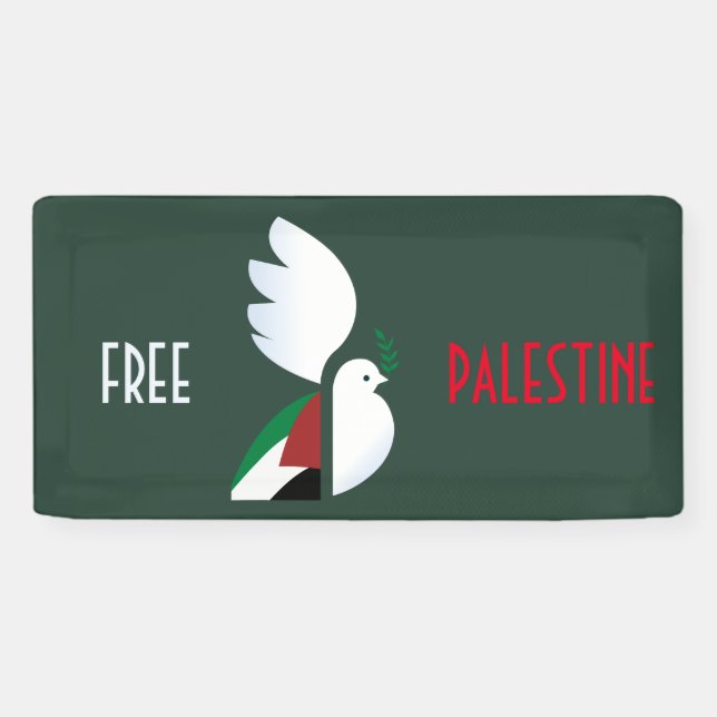Banderoles Libérer la Palestine (Horizontal)