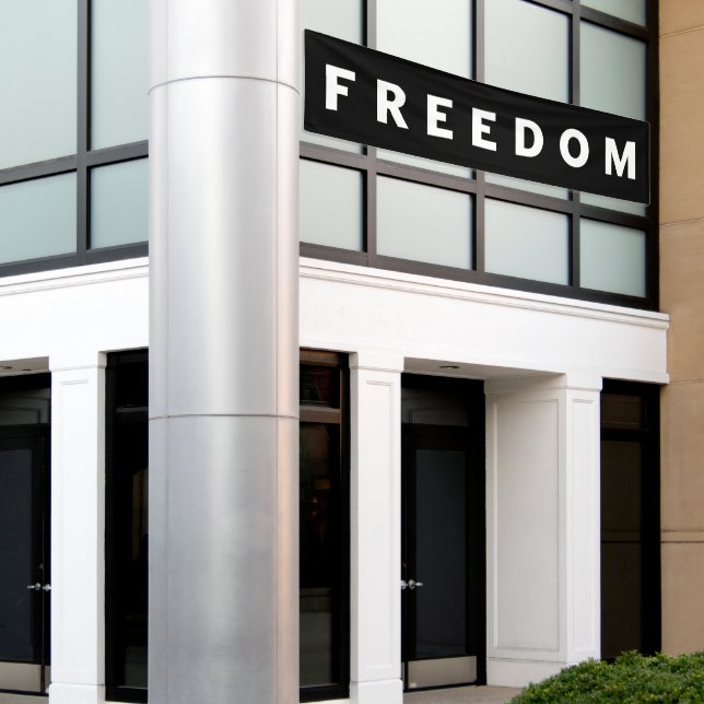 Banderoles Liberté Un Véritable Patriote (Bâtiment extérieur)