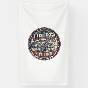 Banderoles Liberty Cyclisme Patriotique Patriotique Cyclisme