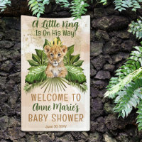 Lion Cub Un Petit Roi Est En Chemin Baby shower