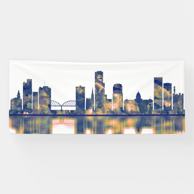 Banderoles Little Rock Skyline (Horizontal)