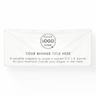 Logo d'entreprise | Blanc minimaliste moderne simp