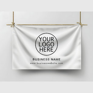 Banderoles Logo d'entreprise et site Web Société Réouverture