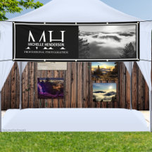 Logo d'entreprise moderne noir et blanc 1 Booth d'