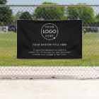 Logo d'entreprise | Noir Moderne Professionnel 5'