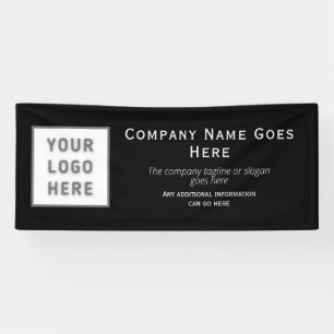 Banderoles Logo do-it-yourself Horizontal Black Modèle Busine