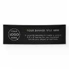 Logo noir | Business Modern Professional 8'