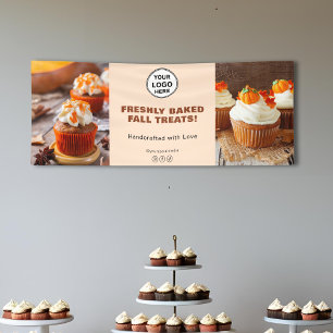 Banderoles Logo Personnalisé Boulangerie Cupcake Pâtisserie C