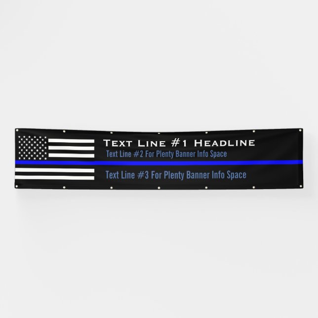 Banderoles Long affichage personnalisé de drapeau mince de (Horizontal)