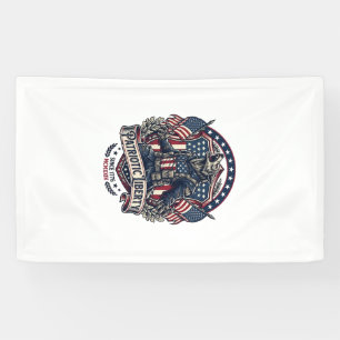 Banderoles Loup-garou patriotique Patriote Horreur Monstre Pa