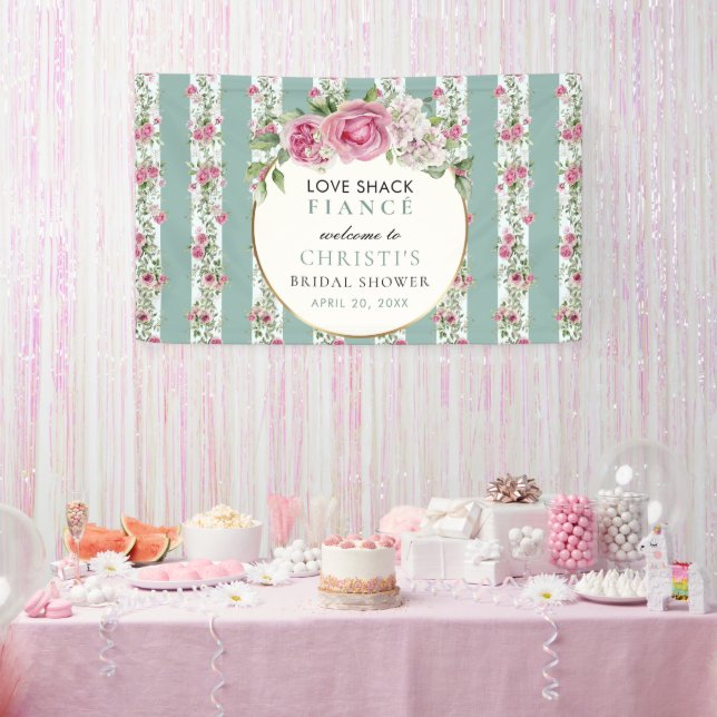 Banderoles Love Shack Fiance Garden Party (Fête)
