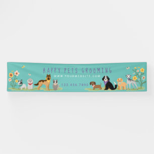 Banderoles Loveable Happy Pet Famille Animaux de compagnie, G