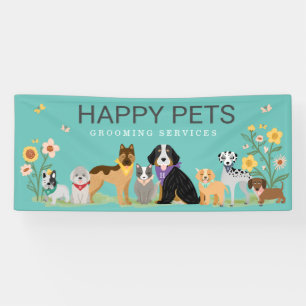 Banderoles Loveable Happy Pet Famille Animaux de compagnie, G