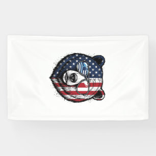 Banderoles Lunettes de soleil de l'ours patriotique Vintage V