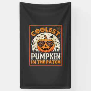 Banderoles Lunettes de soleil Halloween Citrouille la plus co