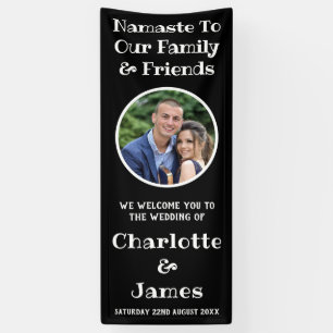 Banderoles M. Et Mme Couple Photo Black And White Bienvenue