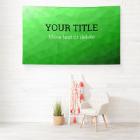 Maille géométrique vert clair Triangle texte perso