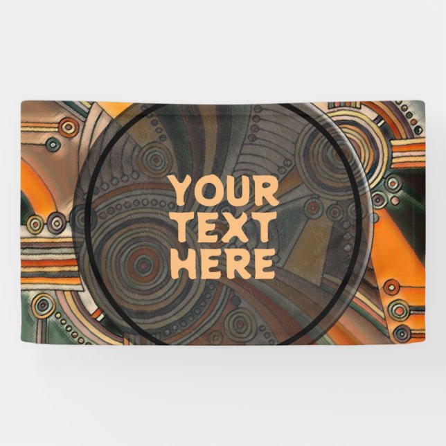 Banderoles Main Tirée Par EDDArt - Thoughts 1 (Horizontal)