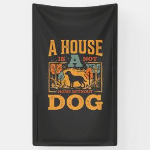 Banderoles Maison de chien Maison vintage