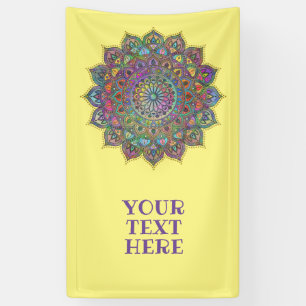 Banderoles Mandala Inde Style 1