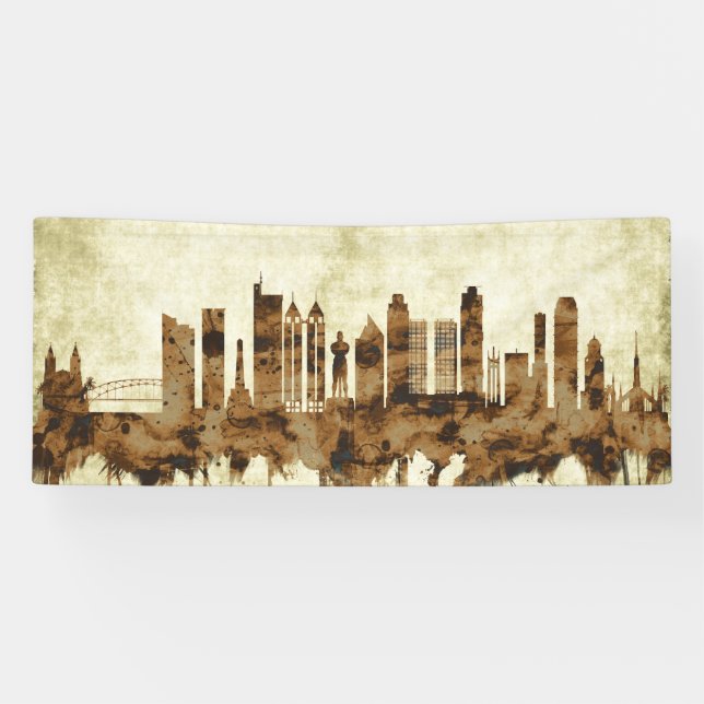 Banderoles Manille Philippines Cityscape (Horizontal)