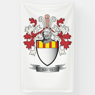 Banderoles Manteau de crête de famille de Keith des bras