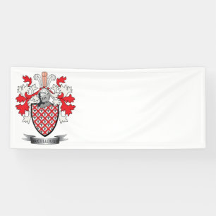 Banderoles Manteau de crête de famille de McCulloch des bras
