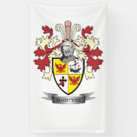 Manteau de crête de famille de McIntyre des bras