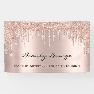 Banderoles Maquillage ArtistLashes Extension Salon de cheveux